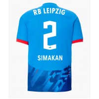 Maglie da calcio RB Leipzig Mohamed Simakan #2 Terza Maglia 2023-24 Manica Corta
